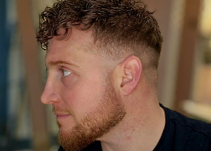 Side of Hair System cut at Hair4all Bristol