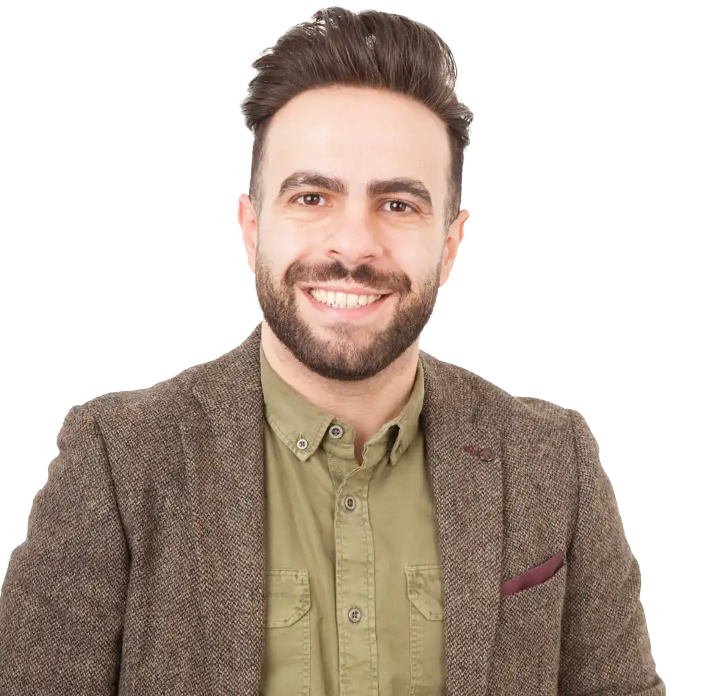 Bespoke Hair Systems, Wigs, Hair Pieces & Toupees image showing man before fitting