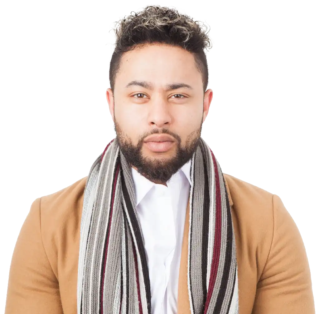 Bespoke Hair Systems, Wigs, Hair Pieces & Toupees image showing man before fitting